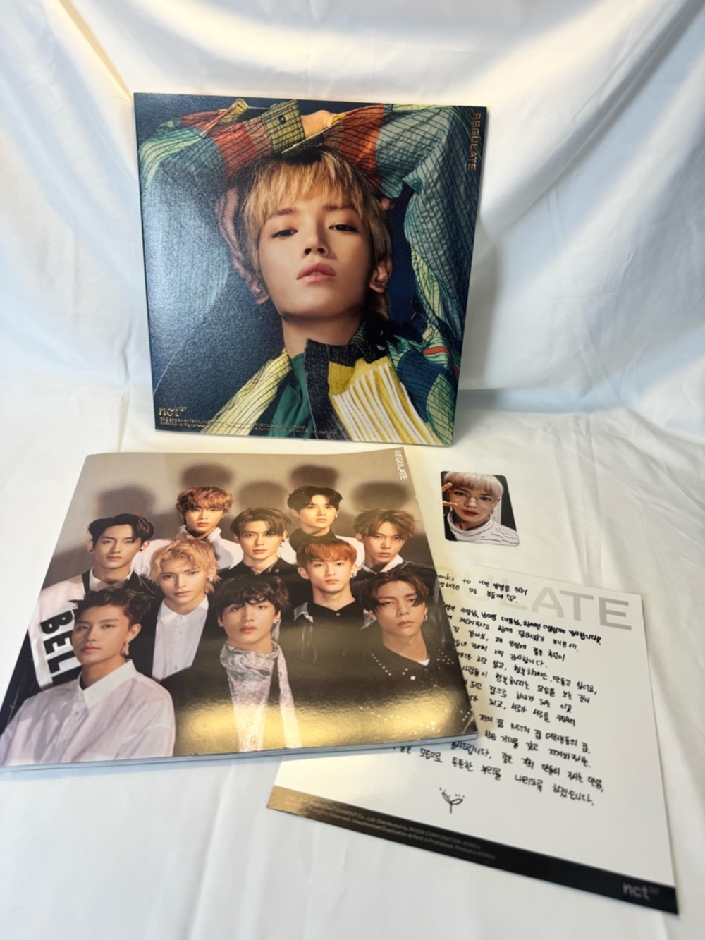 NCT Regulate Album CD Set - Taeyong - with Photo Card